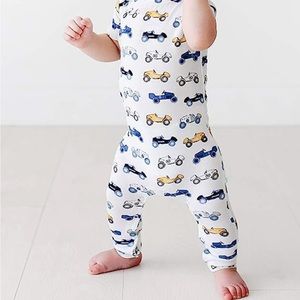 Posh Peanut “Enzo” Romper size 3-6m